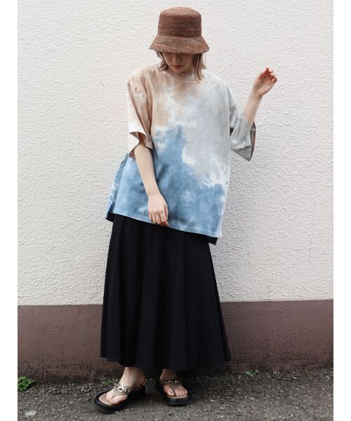 MURUA（ムルーア）の「USコットンルーズタイダイTee（Tシャツ/カットソー・レディース・その他1・FREE）」の3枚目の写真