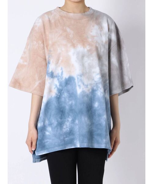 MURUA（ムルーア）の「USコットンルーズタイダイTee（Tシャツ/カットソー・レディース・その他1・FREE）」の7枚目の写真