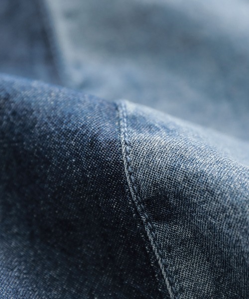 osharewalker（オシャレウォーカー）の「【廃盤】『パネル切替デニムフレアスカート』（デニムスカート・レディース・ブルー/ブラック・FREE）」の19枚目の写真