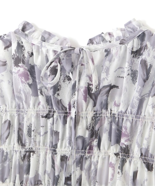 PROPORTION BODY DRESSING（プロポーションボディドレッシング）の「ヘイジーシャーリングブラウス / 1211210503（シャツ/ブラウス・レディース・ピンク/グレー・MEDIUM/SMALL）」の12枚目の写真