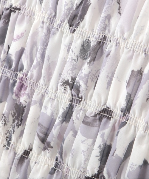 PROPORTION BODY DRESSING（プロポーションボディドレッシング）の「ヘイジーシャーリングブラウス / 1211210503（シャツ/ブラウス・レディース・ピンク/グレー・MEDIUM/SMALL）」の9枚目の写真