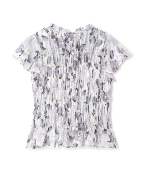 PROPORTION BODY DRESSING（プロポーションボディドレッシング）の「ヘイジーシャーリングブラウス / 1211210503（シャツ/ブラウス・レディース・ピンク/グレー・MEDIUM/SMALL）」の7枚目の写真