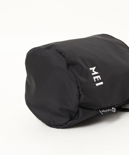 RASVOA（ラスボア）の「【WEB限定】MEI／メイ／ロールトップバッグ（ショルダーバッグ・レディース・ブラック・FREE）」の3枚目の写真