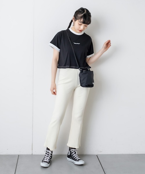 RASVOA（ラスボア）の「【WEB限定】MEI／メイ／ロールトップバッグ（ショルダーバッグ・レディース・ブラック・FREE）」の8枚目の写真