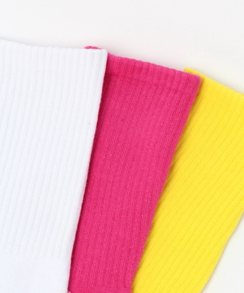 ALAND（エーランド）の「AngelSocks／COLORFULソックス　2945818（ソックス/靴下・レディース・ホワイト/ブラック/ピンク/イエロー・FREE）」の14枚目の写真
