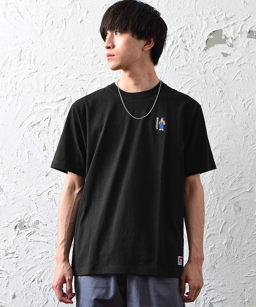 MinoriTY(マイノリティ)の「【BENDAVIS】ミニゴリラ刺繍半袖Tシャツ ロゴTシャツ メンズ 夏服(Tシャツ/カットソー・メンズ・ホワイト/ネイビー/ブラック/ベージュ・M/L)」の7枚目の写真