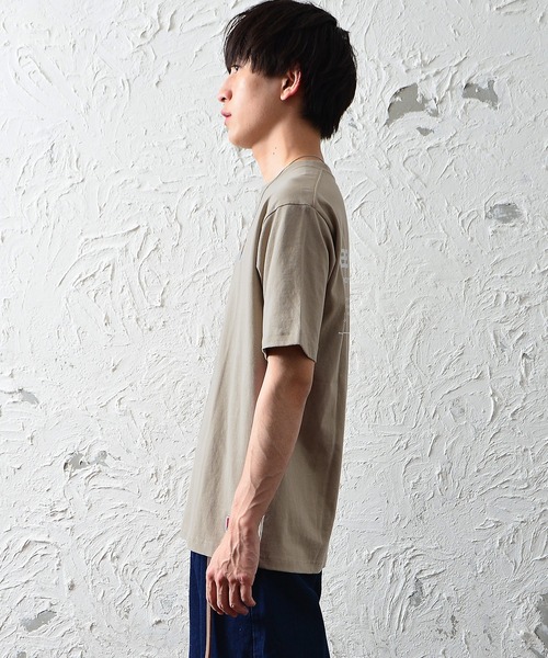 MinoriTY(マイノリティ)の「【BENDAVIS】ミニゴリラ刺繍半袖Tシャツ ロゴTシャツ メンズ 夏服(Tシャツ/カットソー・メンズ・ホワイト/ネイビー/ブラック/ベージュ・M/L)」の11枚目の写真