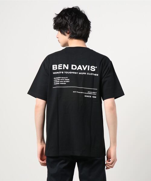 MinoriTY(マイノリティ)の「【BENDAVIS】ミニゴリラ刺繍半袖Tシャツ ロゴTシャツ メンズ 夏服(Tシャツ/カットソー・メンズ・ホワイト/ネイビー/ブラック/ベージュ・M/L)」の19枚目の写真