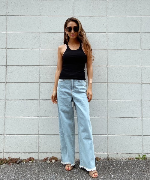 esutoreja（エストレジャ）の「レディータンクトップ（タンクトップ・レディース・ブラック・FREE）」の3枚目の写真