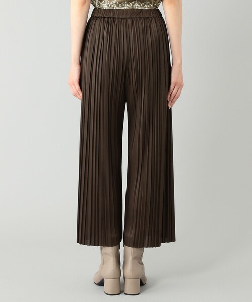 PLEATS PLEASE プリーツパンツ 焦茶色 PLEATS PLEASE ISSEY MIYAKE（パンツ ・ ブラウン/茶色系）の