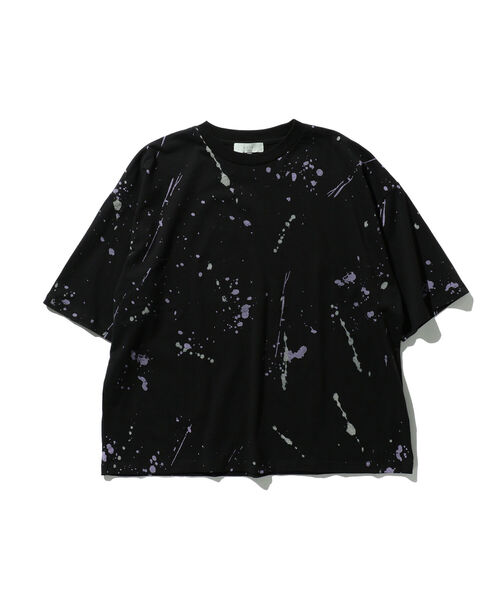 セール B Ming By Beams スプラッシュプリント クルーネックtシャツ ビッグフィット Tシャツ カットソー B Ming By Beams ビーミングバイビームス のファッション通販 Zozotown