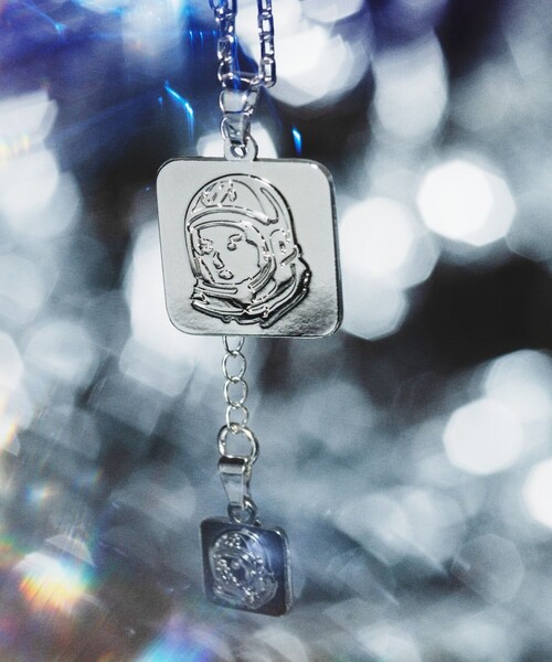 BILLIONAIRE BOYS CLUB（ビリオネア・ボーイズ・クラブ）の「BILLIONAIRE BOYS CLUB/ビリオネア・ボーイズ・クラブ 別注 BBC ASTRONAUT ICON NECKLACE/アストロノート アイコン ネックレス（ネックレス・メンズ・シルバー・ﾌﾘ-）」の3枚目の写真