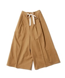F/CE. イージータックキュロット　ワイドパンツ　ベージュ　S  洗濯可 F/CE. イージータックキュロットワイドパンツベージュS 洗濯可