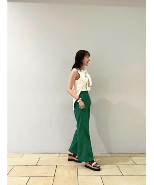 AZUL by moussy（アズールバイマウジー）の「SHARK SOLE CORK HEEL SANDALS（サンダル・レディース・ブラック系その他/ブラック・MEDIUM/LARGE/SMALL）」の21枚目の写真