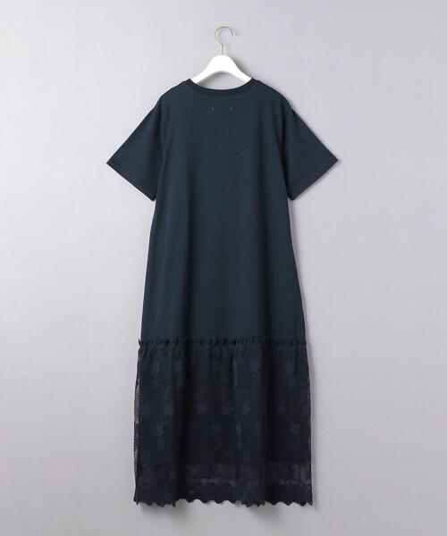 MUVEIL(ミュベール)の「<MUVEIL(ミュベール)>LACE COMBI ワンピース ■■■(ワンピース・レディース・ブラック/ネイビー・36)」の3枚目の写真