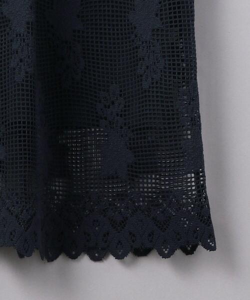 MUVEIL(ミュベール)の「<MUVEIL(ミュベール)>LACE COMBI ワンピース ■■■(ワンピース・レディース・ブラック/ネイビー・36)」の6枚目の写真