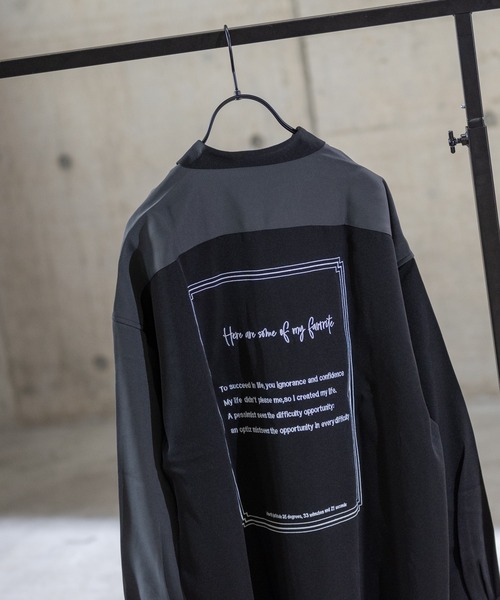 Naive magic(ナイーブマジック)の「【a】ナチュラルストレッチ バックプリント/バック刺しゅうシャツ(シャツ/ブラウス・メンズ・ブルー/ブラック系その他/チャコールグレー/ブルー系その他/ホワイト系その他/ホワイト/マルチ/ベージュ系その他/ブラック・LARGE/X-LARGE/MEDIUM)」の9枚目の写真