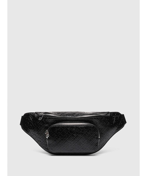 DIESEL（ディーゼル）の「レディース MIXマテリアル モノグラム ボディバッグ（ボディバッグ/ウエストポーチ・レディース・ブラック・UNI）」の10枚目の写真