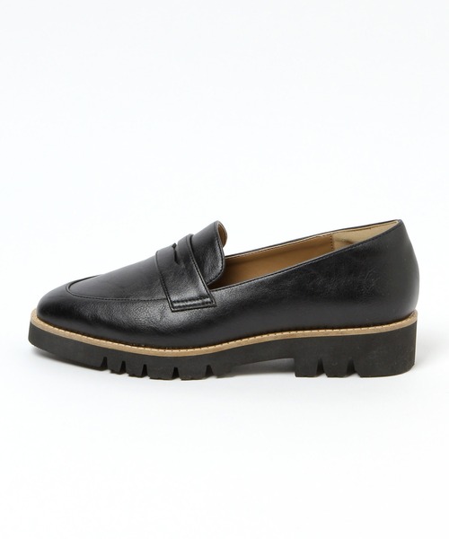 LEPSIM(レプシィム)の「軽量タンクソールローファー 958307(ローファー・レディース・ブラック/モカ・MEDIUM/LARGE/SMALL)」の18枚目の写真