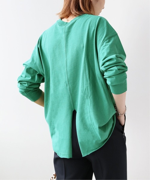JOURNAL STANDARD relume(ジャーナルスタンダード レリューム)の「【STAR&STRIPE】CREW L/S SLIT TEE:Tシャツ◆(Tシャツ/カットソー・レディース・ブラック/ベージュ/イエロー/グリーン・MEDIUM)」の16枚目の写真