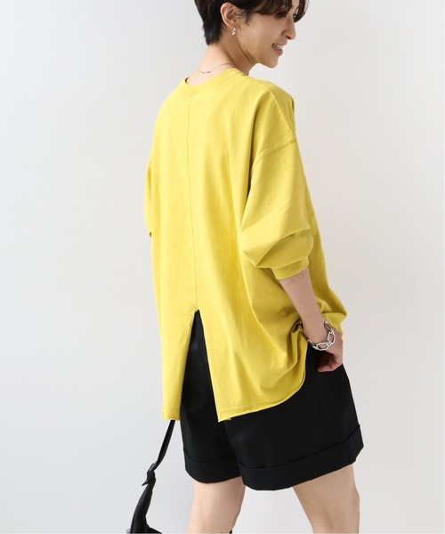 JOURNAL STANDARD relume(ジャーナルスタンダード レリューム)の「【STAR&STRIPE】CREW L/S SLIT TEE:Tシャツ◆(Tシャツ/カットソー・レディース・ブラック/ベージュ/イエロー/グリーン・MEDIUM)」の12枚目の写真