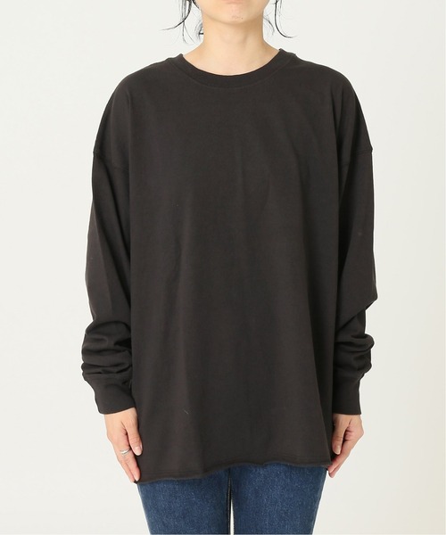 JOURNAL STANDARD relume(ジャーナルスタンダード レリューム)の「【STAR&STRIPE】CREW L/S SLIT TEE:Tシャツ◆(Tシャツ/カットソー・レディース・ブラック/ベージュ/イエロー/グリーン・MEDIUM)」の17枚目の写真