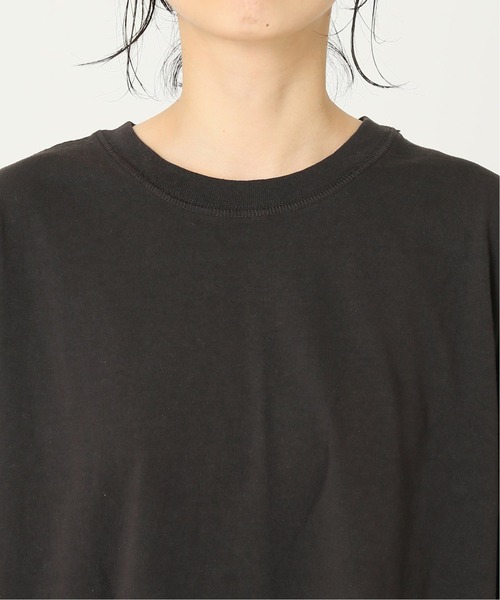 JOURNAL STANDARD relume(ジャーナルスタンダード レリューム)の「【STAR&STRIPE】CREW L/S SLIT TEE:Tシャツ◆(Tシャツ/カットソー・レディース・ブラック/ベージュ/イエロー/グリーン・MEDIUM)」の8枚目の写真