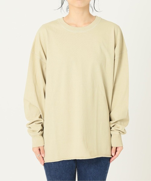 JOURNAL STANDARD relume(ジャーナルスタンダード レリューム)の「【STAR&STRIPE】CREW L/S SLIT TEE:Tシャツ◆(Tシャツ/カットソー・レディース・ブラック/ベージュ/イエロー/グリーン・MEDIUM)」の14枚目の写真