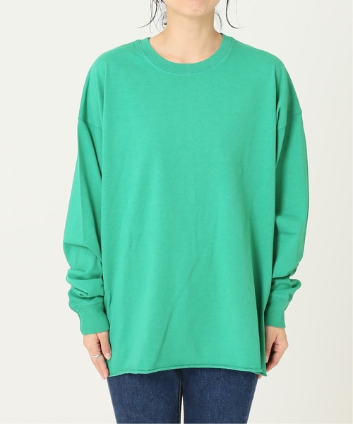 JOURNAL STANDARD relume(ジャーナルスタンダード レリューム)の「【STAR&STRIPE】CREW L/S SLIT TEE:Tシャツ◆(Tシャツ/カットソー・レディース・ブラック/ベージュ/イエロー/グリーン・MEDIUM)」の19枚目の写真