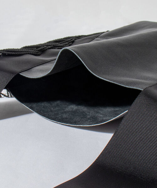 GLOSTER（グロスター）の「【GLOSTER/グロスター】JAPAN MADE リメイクレザー ショッパーバッグ（ハンドバッグ・メンズ・ブラック・FREE）」の9枚目の写真