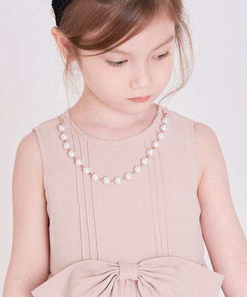 アマンダ ネックレス付き フォーマル ワンピース (2color)(ワンピース)|Rora(ローラ) アマンダ ネックレス付き フォーマル ワンピース (2color)(ワンピース)|Rora(ローラ)