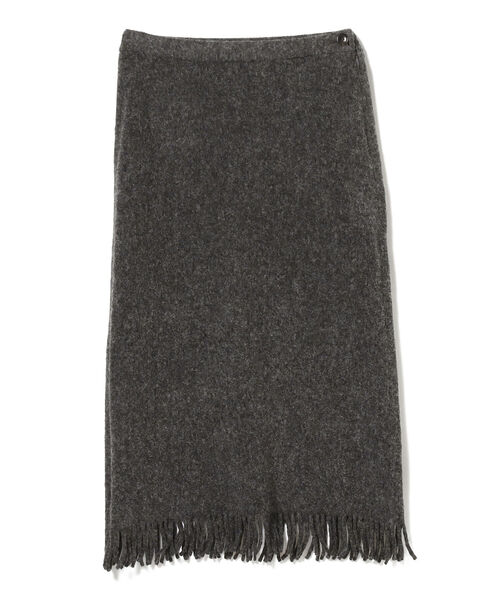 BEAMS BOY（ビームスボーイ）の「BEAMS BOY / フリンジ スカート（スカート・レディース・グレー/ナチュラル・ONE SIZE）」の15枚目の写真