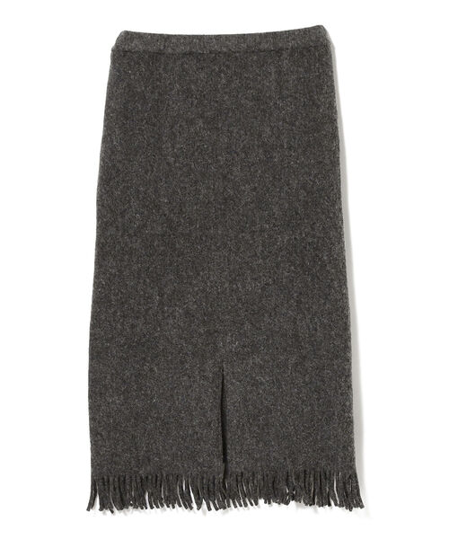 BEAMS BOY（ビームスボーイ）の「BEAMS BOY / フリンジ スカート（スカート・レディース・グレー/ナチュラル・ONE SIZE）」の17枚目の写真