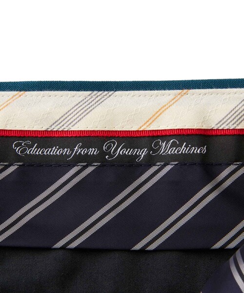 Education from Youngmachines（エデュケーションフロムヤングマシーン）の「【Education from Youngmachines】タック トラウザーズ（スラックス・メンズ・ブラック/グリーン・M/S/L）」の16枚目の写真