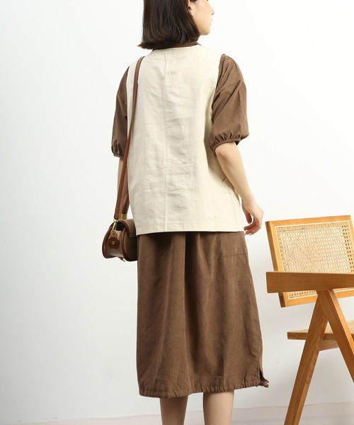 MAISON DE THERESE(メゾン ド テレーズ)の「セットアップ(ベスト+ワンピース2点)(ワンピース・レディース・A/B・SMALL/MEDIUM/LARGE)」の3枚目の写真