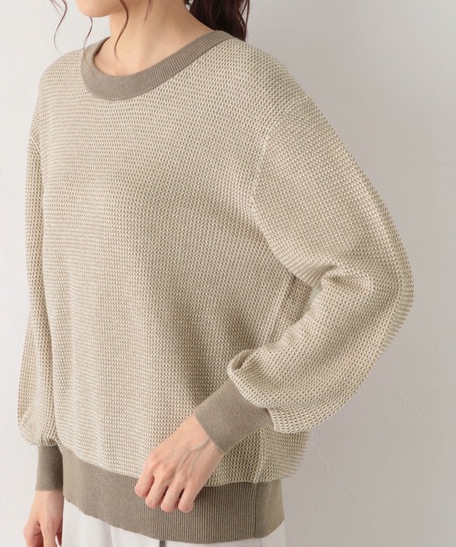 GLOBAL WORK（グローバルワーク）の「トリプルイージー柄ニット/952701