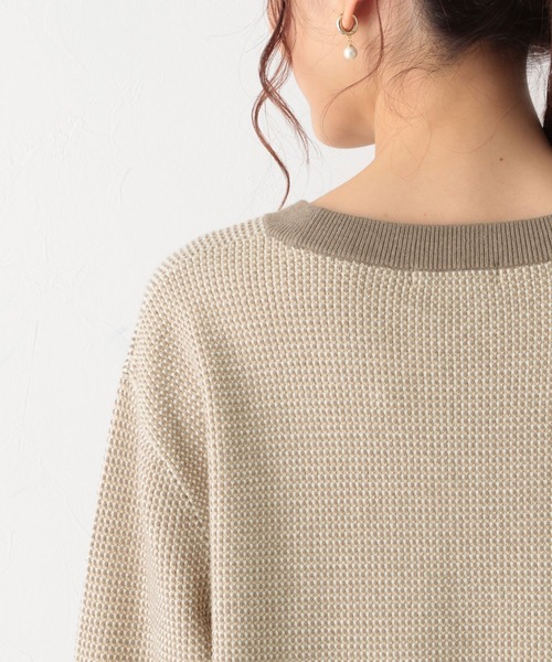 GLOBAL WORK(グローバルワーク)の「トリプルイージー柄ニット/952701(ニット/セーター・レディース・ホワイト系その他/ベージュ系その他/グリーン系その他・MEDIUM/LARGE)」の10枚目の写真