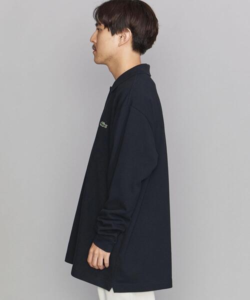 LACOSTE（ラコステ）の「【別注】 ＜LACOSTE（ラコステ）＞ BIG LS PLSHT/ポロシャツ（ポロシャツ・メンズ・ホワイト/ブラック/ネイビー・S/M/L/XL）」の16枚目の写真