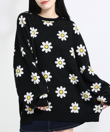 WC（ダブル シー）の「マーガレットパターンニット（ニット/セーター）」