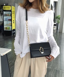 フロントバックルミニショルダーバッグ【ZOZOTOWN限定】