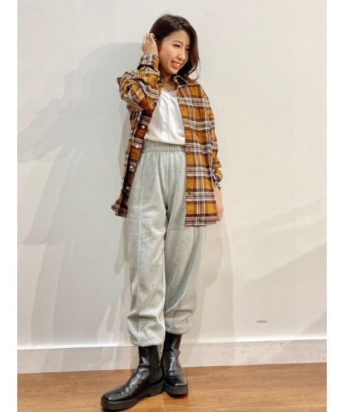 GAP（ギャップ）の「オーガニックコットン100% ミッドウェイト フランネルシャツ（シャツ/ブラウス・メンズ・その他/ブラック系その他/レッド系その他・S/M/L/XS/XL）」の14枚目の写真