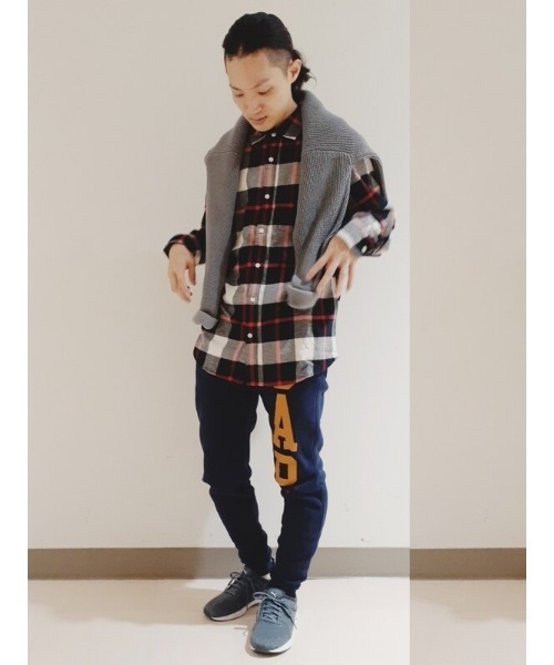 GAP（ギャップ）の「オーガニックコットン100% ミッドウェイト フランネルシャツ（シャツ/ブラウス・メンズ・その他/ブラック系その他/レッド系その他・S/M/L/XS/XL）」の13枚目の写真