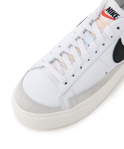NIKE（ナイキ）の「【NIKE】Blazer Low Platform（スニーカー・レディース・ホワイト・23/24/25）」の3枚目の写真
