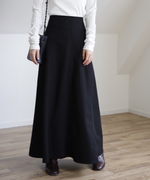 UNFIELD（アンフィールド）の「【UNFIELD TRバックレースアップスカート】（スカート・レディース・ブラック/カーキ/アイボリー・FREE）」の5枚目の写真