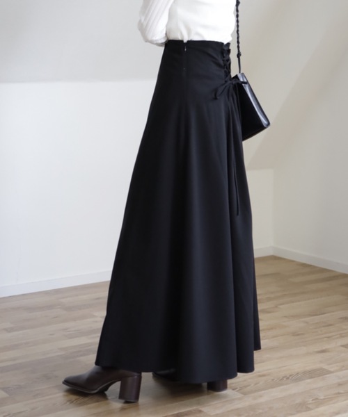 UNFIELD（アンフィールド）の「【UNFIELD TRバックレースアップスカート】（スカート・レディース・ブラック/カーキ/アイボリー・FREE）」の22枚目の写真