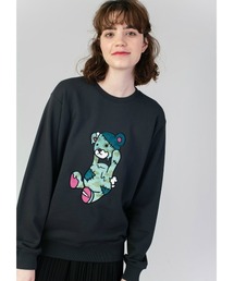 Design Tshirts Store graniph | ゾンビコントロールベア｜グラフィックスウェット(スウェット)