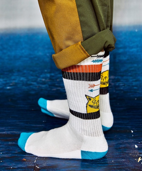 AlexanderLeeChang(アレキサンダーリーチャン)の「AlexanderLeeChang アレキサンダーリーチャン / YOSHI47 SOCKS 猫柄ジャガードソックス 靴下 / AC052129(ソックス/靴下・メンズ・レッド/ブラウン/ホワイト・ONE SIZE)」の7枚目の写真