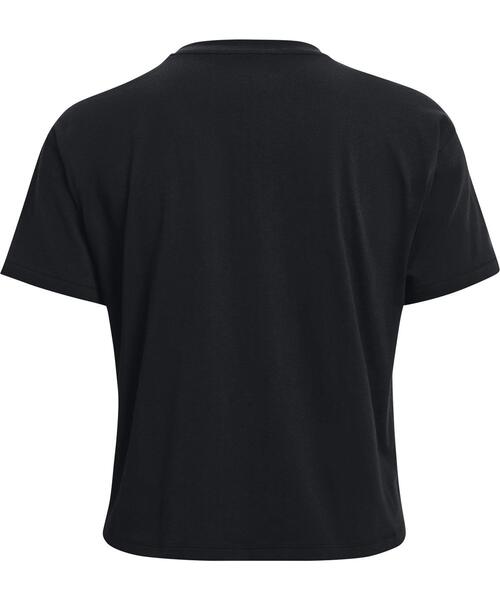 UNDER ARMOUR（アンダーアーマー）の「UAライブ クローマ グラフィック Tシャツ 80s（トレーニング/レディース）（Tシャツ/カットソー・レディース・ブラック/ホワイト・L/XL/S/M）」の6枚目の写真