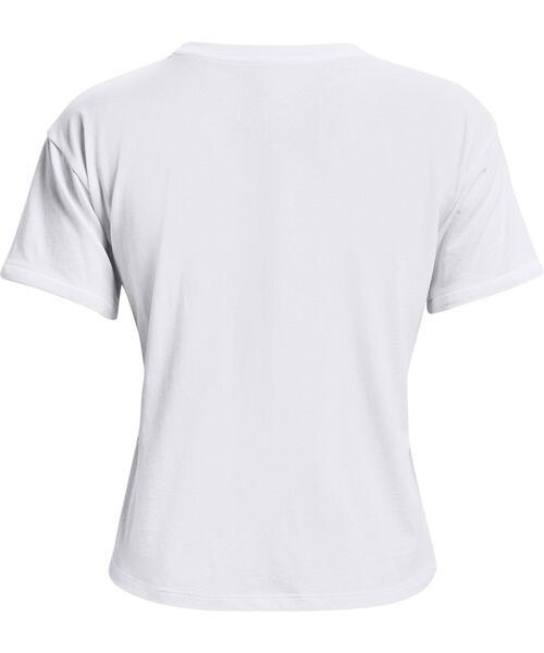 UNDER ARMOUR（アンダーアーマー）の「UAライブ クローマ グラフィック Tシャツ 80s（トレーニング/レディース）（Tシャツ/カットソー・レディース・ブラック/ホワイト・L/XL/S/M）」の11枚目の写真