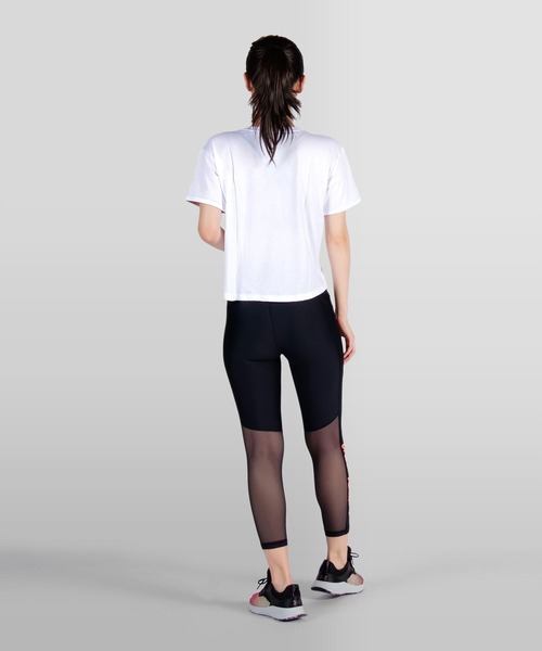 UNDER ARMOUR（アンダーアーマー）の「UAライブ クローマ グラフィック Tシャツ 80s（トレーニング/レディース）（Tシャツ/カットソー・レディース・ブラック/ホワイト・L/XL/S/M）」の17枚目の写真